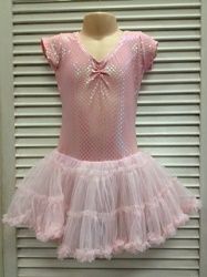 Sequin Lycra Skirted Leotard with sheer nylon pettiskirt.
